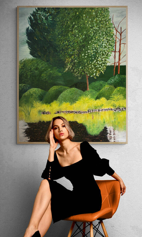 Thumbnail: "Hudson" 48"x60"x1"
