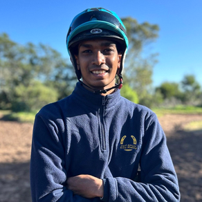 Bhavish Soodoo officially begins his career as a jockey