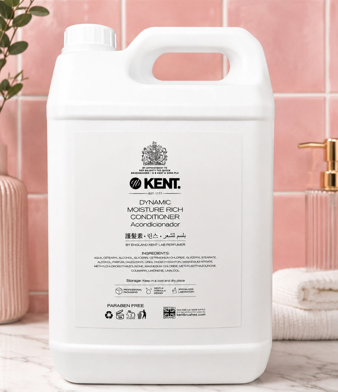KENT sodriai drėkinantis plaukų kondicionierius, 5 l