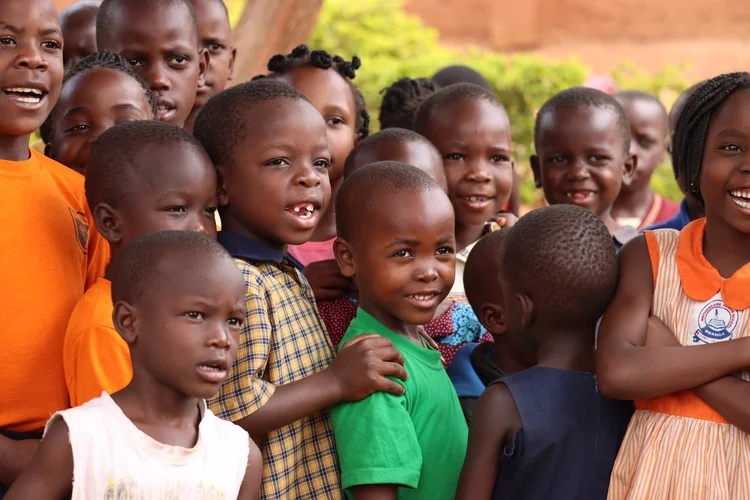 Ed ministering to Ugandan pastors