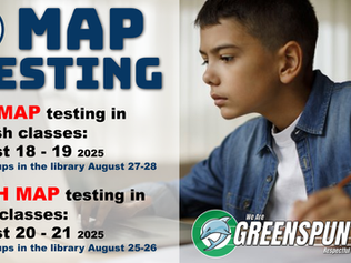 MAP TESTING Fall 2025