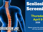 Scoliosis Screening April 9