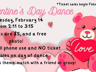 Valentines Dance Feb. 1