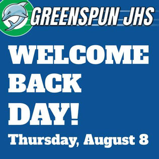 GJHS Welcome Back Day Thursday, August 8