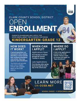 CCSD Open Enrollment is now OPEN