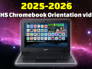 Chromebook Orientation Video 2025