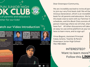 Parent Book Club @GJHS
