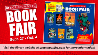 Parent Volunteers Needed for the Fall 2024 BOOK FAIR!