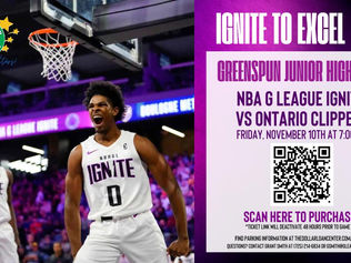 NBA G League Ignite to Excel Greenspun JHS night