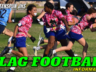 GJHS Flag Football Information 2025-26