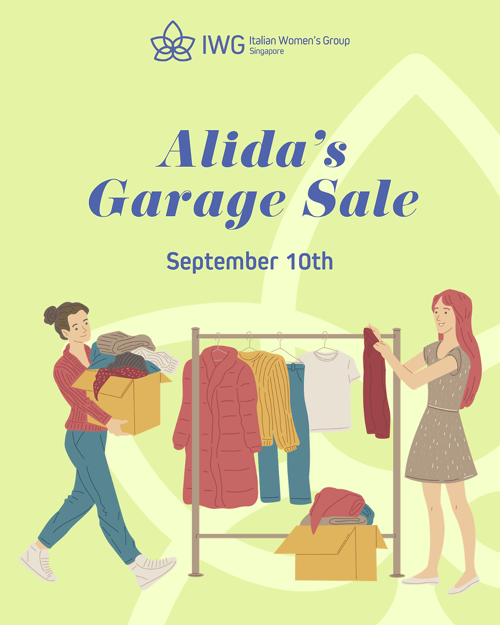 Alida’s Garage Sale - 10/09