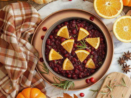 Easy Homemade Cranberry Orange Sauce for Thanksgiving Dinner