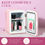 縮圖：Paris Hilton Mini Refrigerator Pink Inside