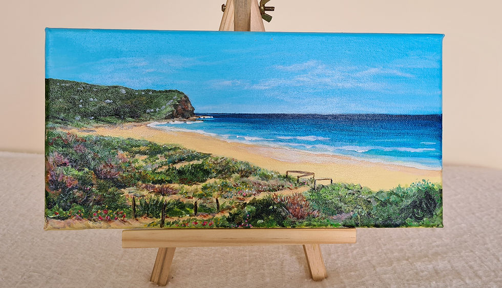 Thumbnail: Minis on easel