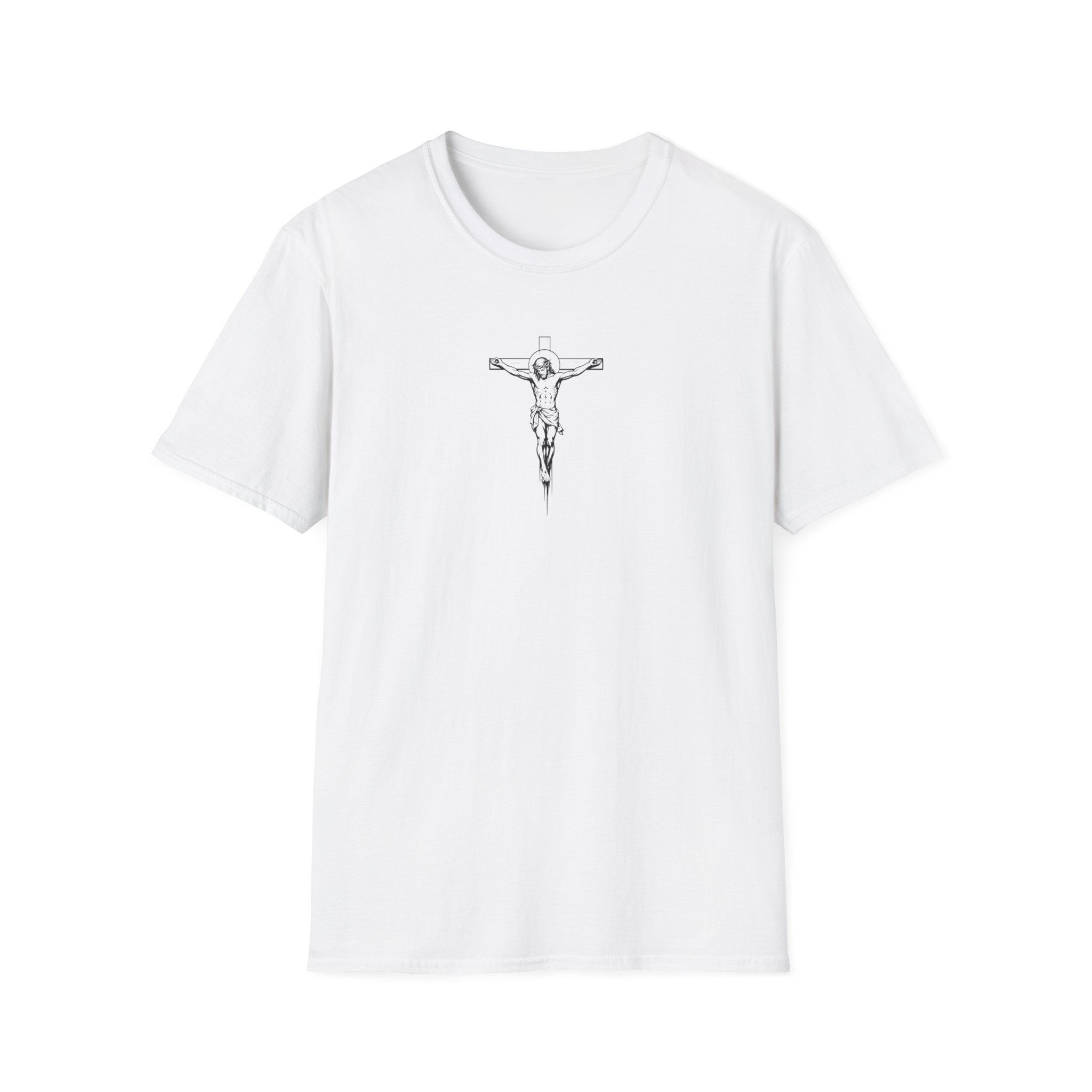 Crucifix Minimalist T-Shirt