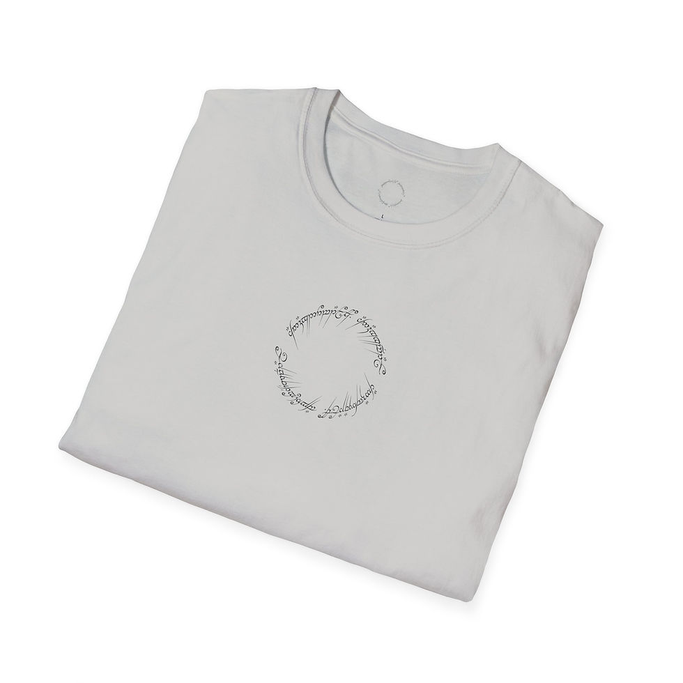 Thumbnail: The One Ring T-Shirt — Delicate Wreath Graphic Tee