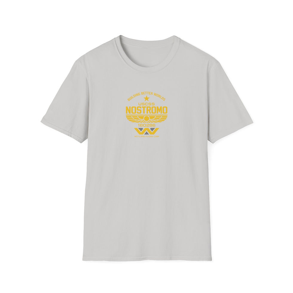 Thumbnail: Nostromo Crew Logo T-Shirt — Retro Sci‑Fi Alien Ship Tee