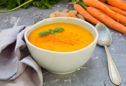 Rüebli-Champagner-Suppe