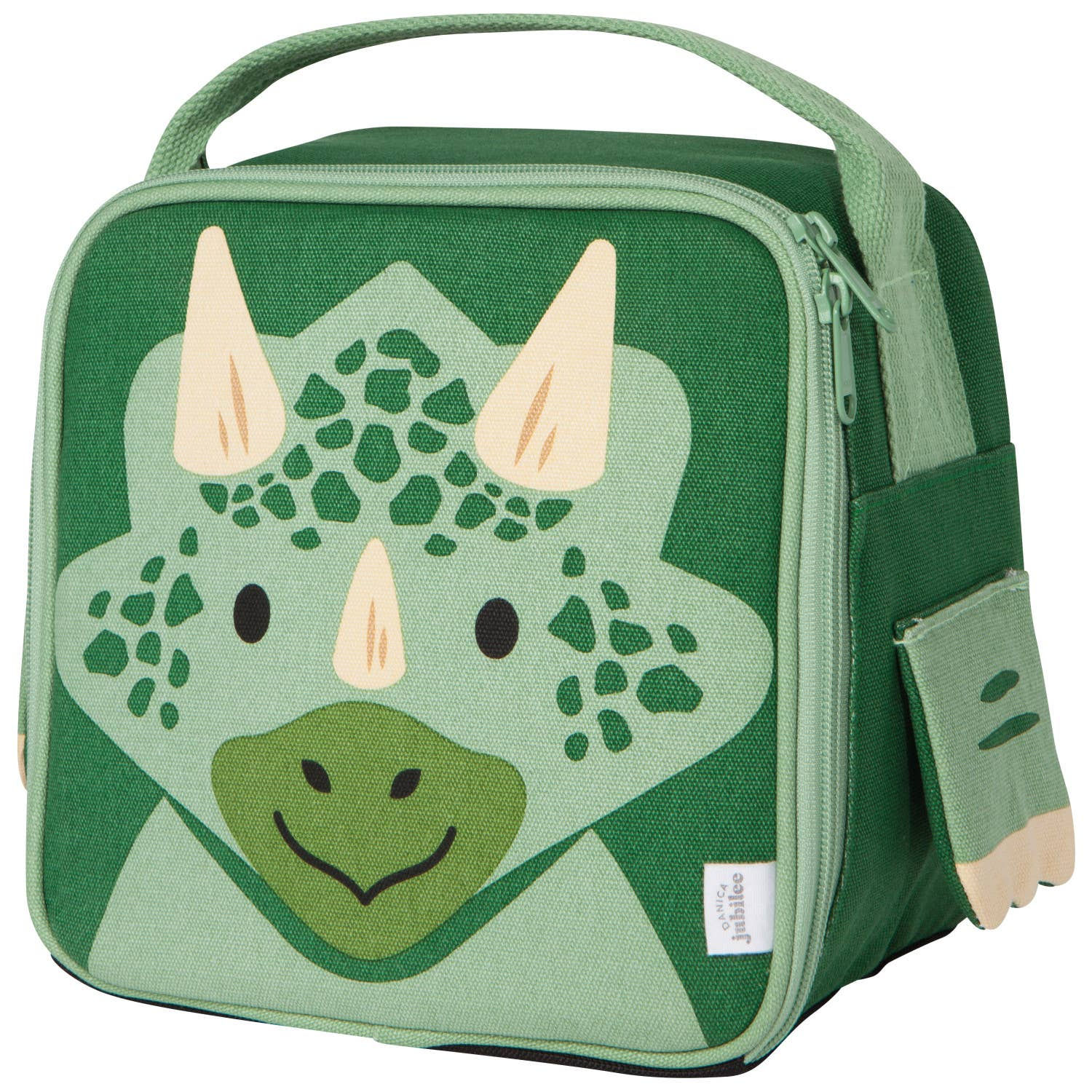 Dino Lunch Bag: Green
