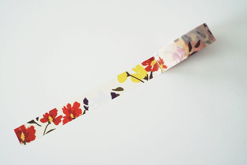 Thumbnail: Floral Painting Washi Tape