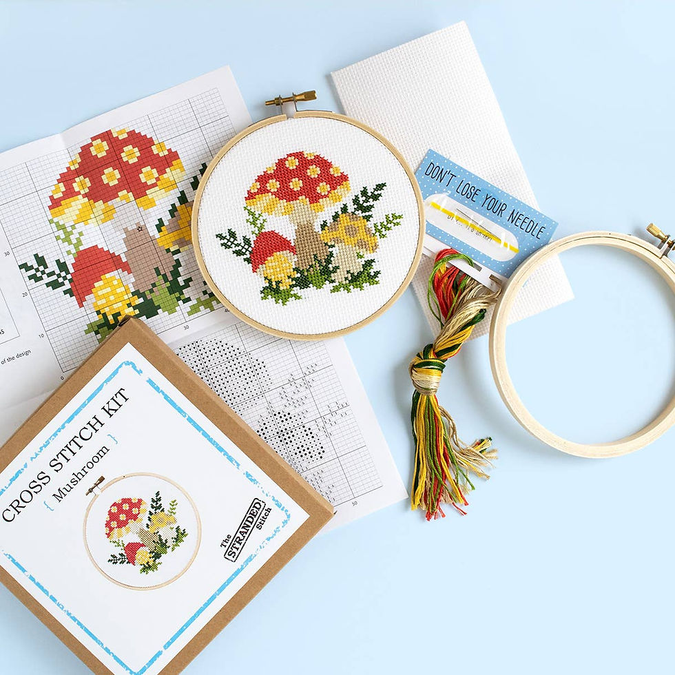 Thumbnail: Evil Eye Cross Stitch Kit