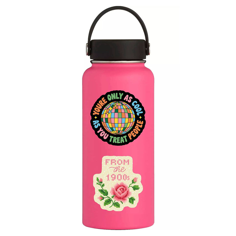 Thumbnail: Only as Cool as You Treat People High Quality Vinyl Sticker