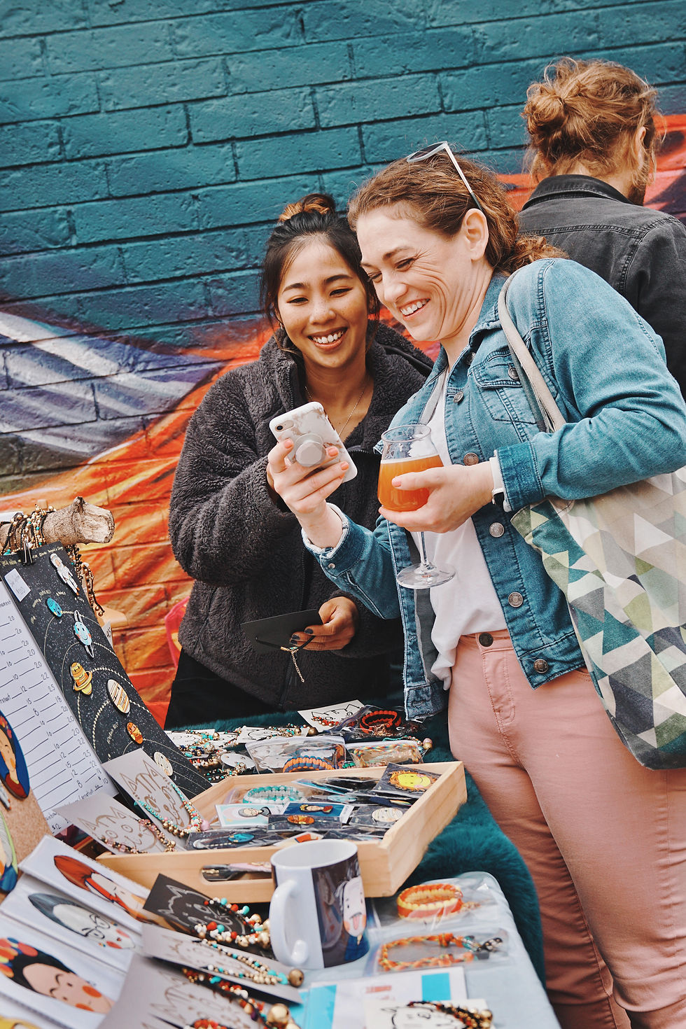Photo taken at the Spring 2022 Logan Square Makers Market & Bar Hop, Chicago, IL