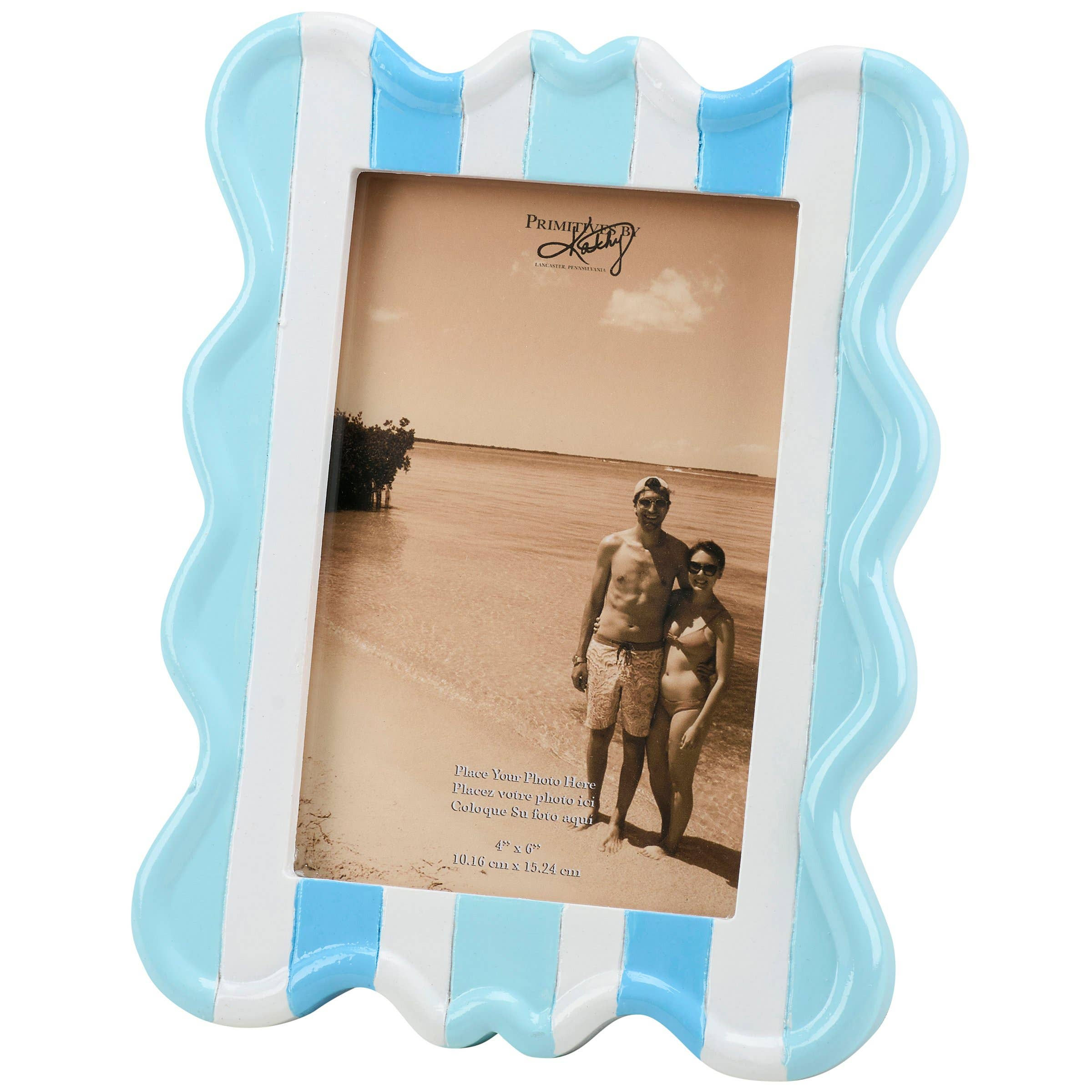 Blue Wave Photo Frame