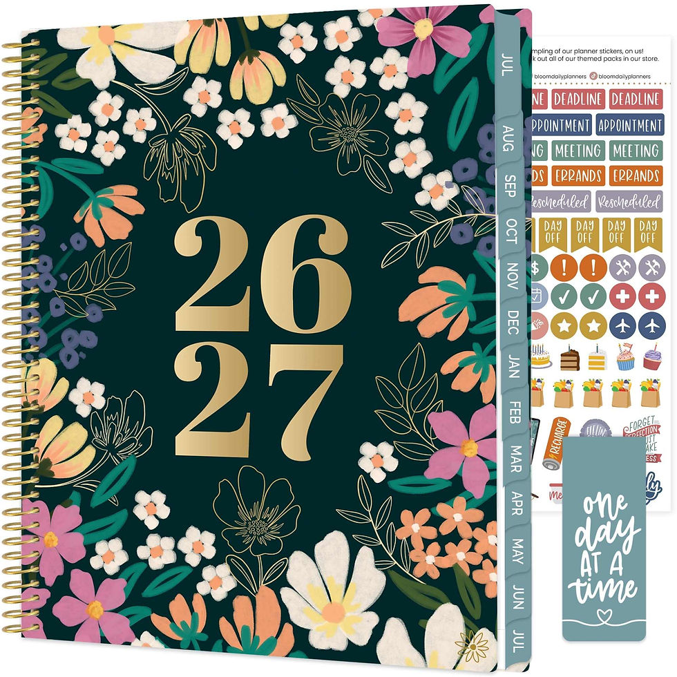 Thumbnail: 2026-27 Academic Planner - Blooming Wildly
