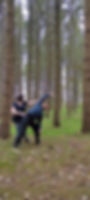 WaldYoga Hand on
