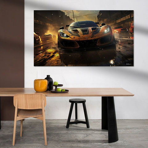 Werk aan de Muur-1216474-supercar-Gelissen Artworks-1200x1200-Woonkamer bruin accent-instagramFeed