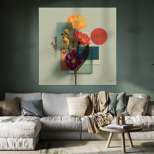 Werk aan de Muur-1776100-Abstract met bloemen-Gelissen Artworks-1200x1200-vt couch-facebookNewsFeed