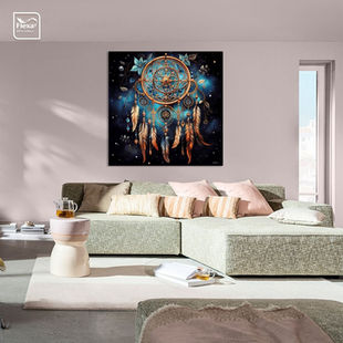 Werk aan de Muur-1261611-dreamcatcher  dromenvanger-Gelissen Artworks-1200x1200-Livingroom - Flexa 2024-instagramFeed
