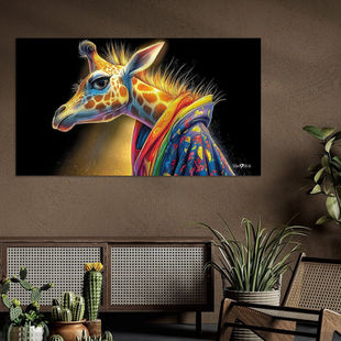 Werk aan de Muur-1873222-giraffe portret-Gelissen Artworks-1200x1200-Plant geek-facebookNewsFeed