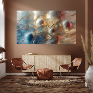 Werk aan de Muur-1410076-magische vormen in blauw-goud-zilver-roze-Gelissen Artworks-1200x1200-Woonkamer World of wonders-instagramFeed