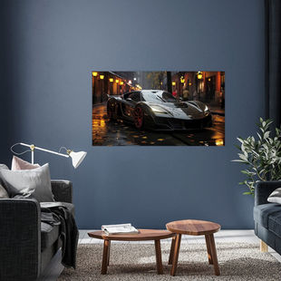 Werk aan de Muur-1216445-supercar-Gelissen Artworks-1200x1200-Livingroom - Night Vibes-instagramFeed