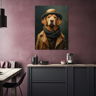 Werk aan de Muur-1403622-hond in victoriaanse kleding-Gelissen Artworks-1200x1200-Kitchen - roomtemplate-instagramFeed