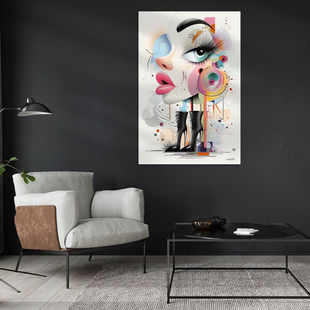 Werk aan de Muur-1683731-kunstachtige en grappige whimsical karikatuur-Gelissen Artworks-1200x1200-Dark chair-instagramFeed