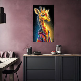 Werk aan de Muur-1873202-giraffe portret-Gelissen Artworks-1200x1200-Kitchen - roomtemplate-facebookNewsFeed