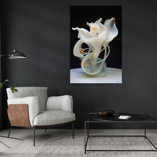 Werk aan de Muur-1196250-glas sculptuur-Gelissen Artworks-1200x1200-Dark chair-instagramFeed