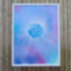 Moon Light – billede med Lysmagi | Originalt energi kunst 32 x 42 cm