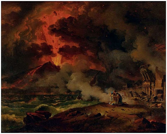 La destruction de Pompéi : Pierre-Henri de Valenciennes