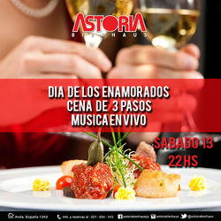 CENA ROMANTICA ASTORIA