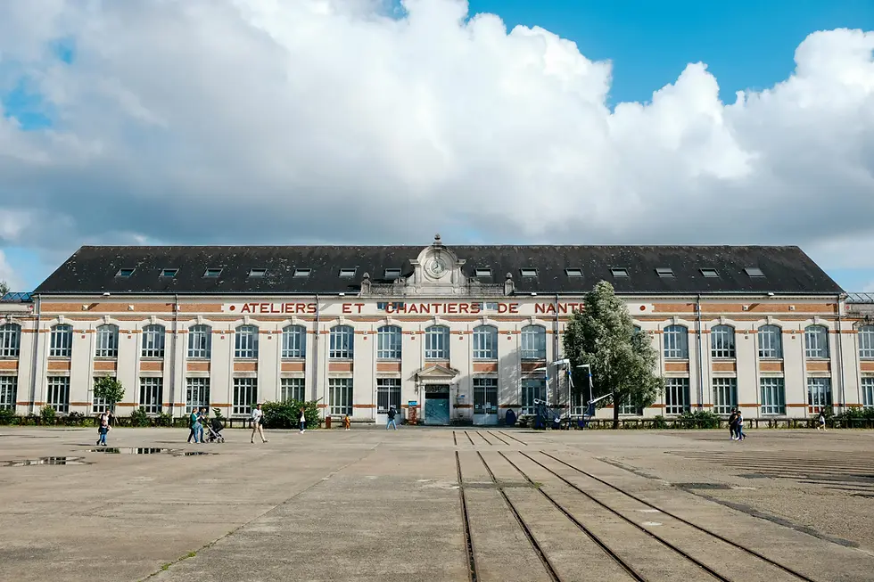 Vue panoramique de Nantes avec Meet5 pour rencontrer de nouvelles personnes