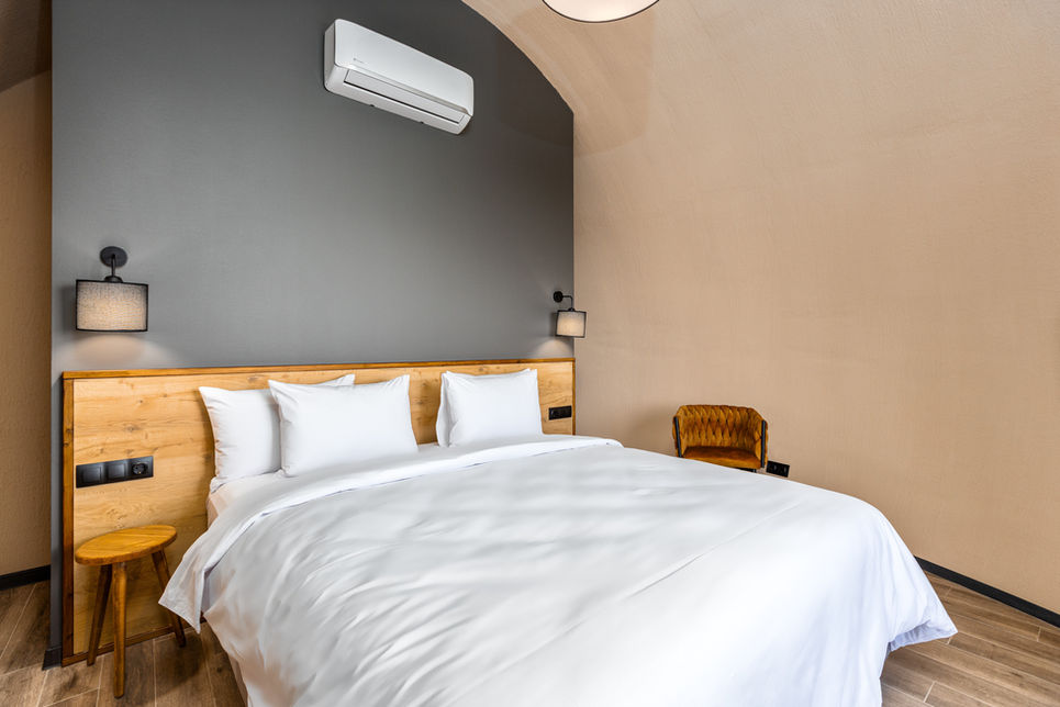Deluxe Bungalow Qvevri-Shaped Room Hotel Qvevrebi Telavi Georgia
