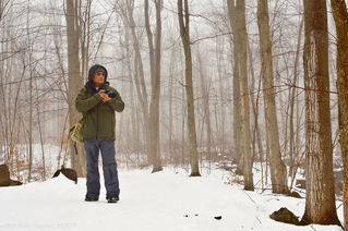 Winter Dusk Hiking is Refreshing...