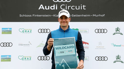 Tagestriumph, Gesamtsieg und Wildcard für die Austrian Alpine Open: Timon Baltl holt sich am Schlusstag des Audi Circuit das „Triple“!