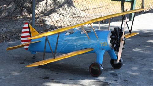 京商 PT-17 STEARMAN 40(ステアマン) 【ARF】 Rc飛行機 KYOSHO PT 17 STEARMAN 40 R/C AIRPLANE ARF BALSA 49.5 WS