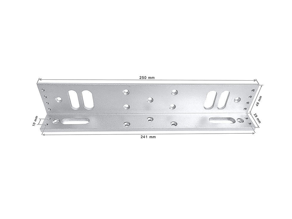 Thumbnail: Jenix L Bracket for 280Kg Electric Magnetic Lock 600LBS EM Lock Installation