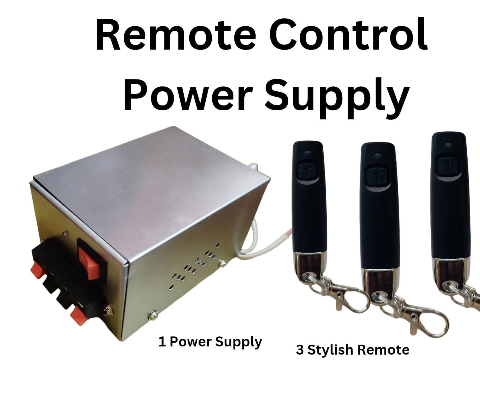 Main Door Lock Power Supply with Remote 24AC3RT433